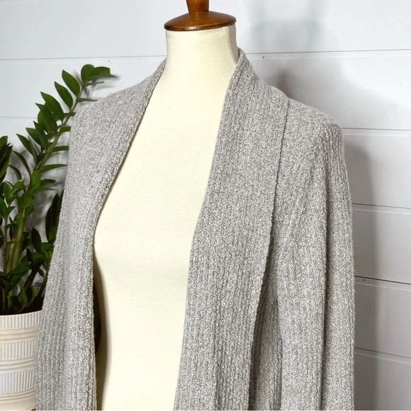 Eileen Fisher Ribbed Wool Cardigan - Picture 2 of 9